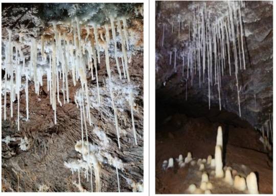 분덕재 동굴 내부. 문화재청 제공