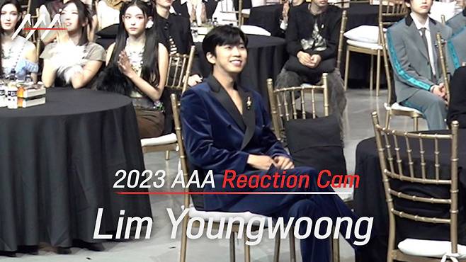 2023 AAA - 임영웅 현장 리액션 [영상]