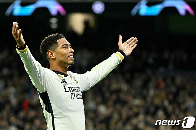 전 세계 시장가치 1위를 차지한 주드 벨링엄. ⓒ AFP=뉴스1