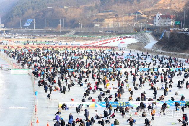 ▲ 2019년 홍천꽁꽁축제 모습