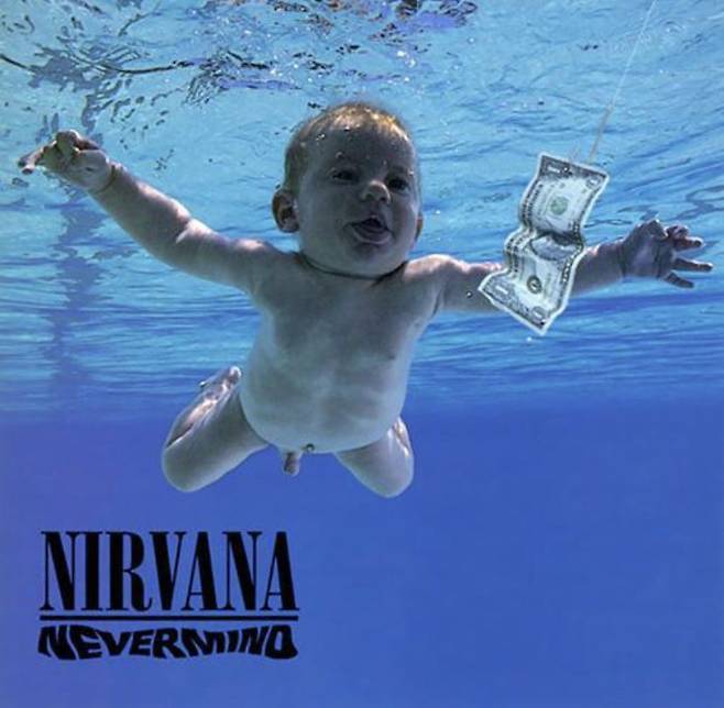 미국 록밴드 너바나 2집 앨범 '네버마인드(Nevermind)'/조선일보DB