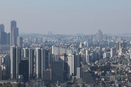 서울 시내 아파트 모습. 연합뉴스