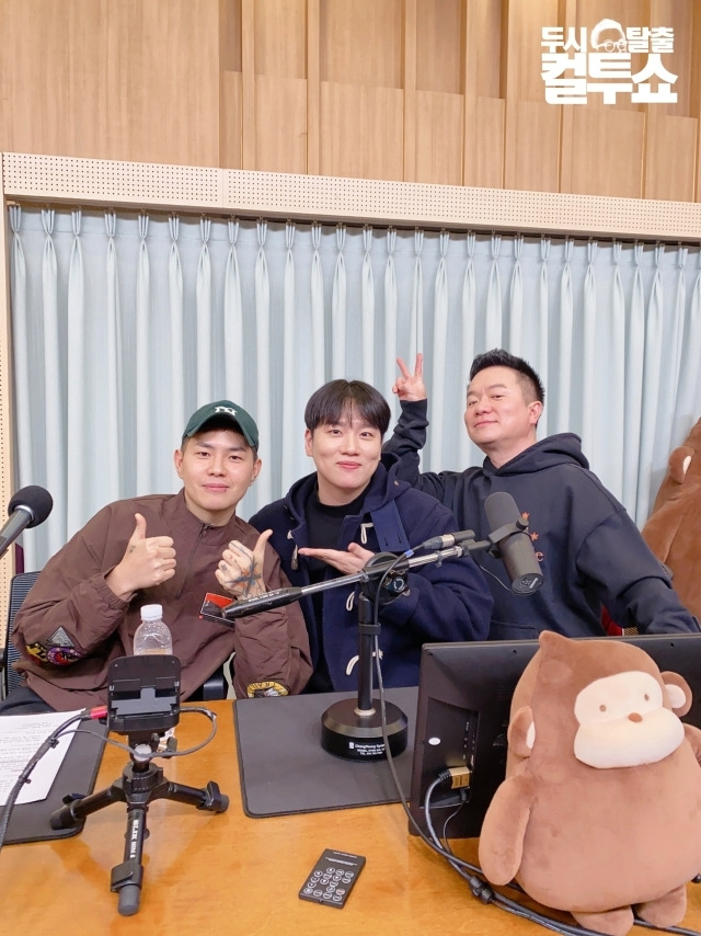 가수 박원과 스페셜 DJ 한해, DJ 김태균. / SBS 파워FM '두시탈출 컬투쇼'