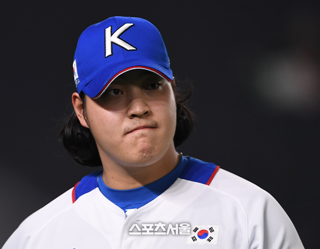 야구대표팀 조상우가 일본 도쿄돔에서 진행된  ‘2019 WBSC 프리미어12’ 슈퍼라운드 멕시코와의 경기에서 7-3으로 앞선 9회 등판하고 있다. 2019.11.15. (스포츠서울 DB).