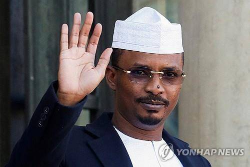 마하마트 이드리스 데비 차드 과도군사위원회 의장 [로이터 연합뉴스 자료사진. 재판매 및 DB 금지]