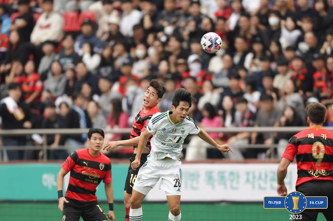 FA컵 결승에서 맞붙었던 포항과 전북이 ACL에서 다시 만난다. 사진=대한축구협회