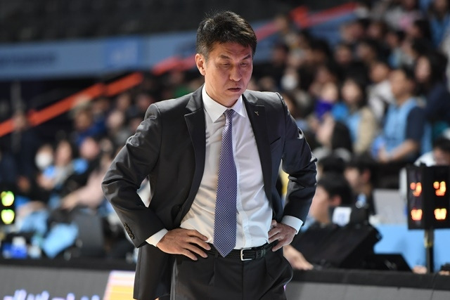 정관장을 이끄는 김상식 감독. 사진=KBL 제공