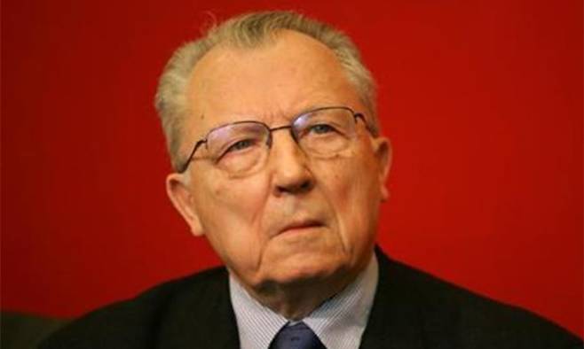 자크 들로르(1925∼2023) 전 EU 집행위원장. 세계일보 자료사진