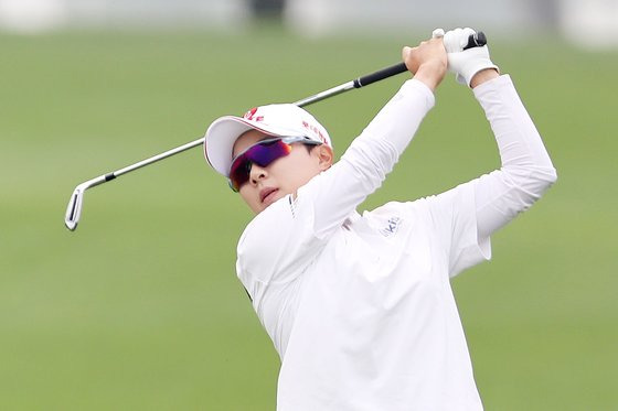 골프위크 선정 '올해 경기력이 급성장한 LPGA 선수' 4명에 이름을 올린 김효주. 뉴스1