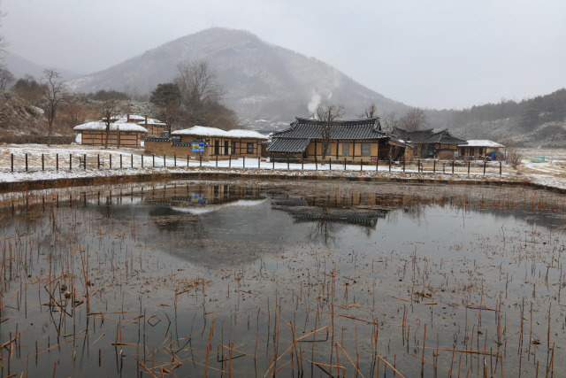 ▲ 고성 왕곡마을 전경 사진제공=차장섭 강원대 교수