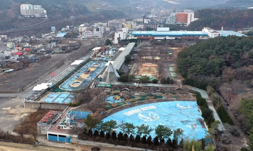 폐업한 부곡하와이와 창녕 부곡면 온천 특구 [촬영 김동민]