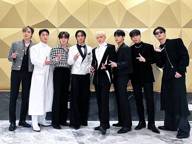 그룹 에이티즈. KQ엔터테인먼트