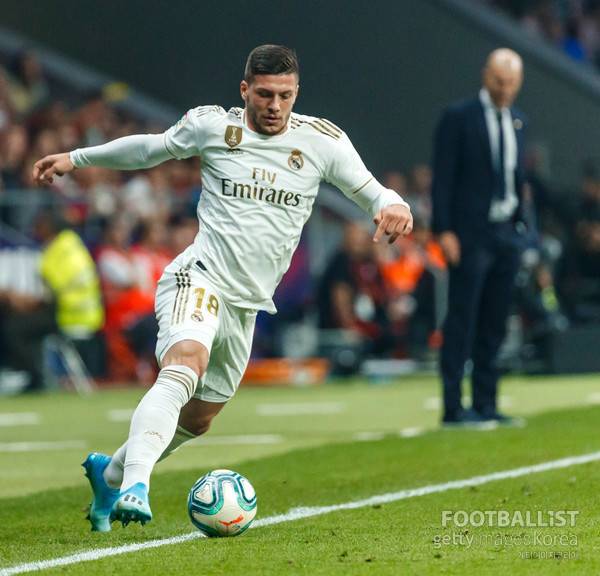 레알마드리드 시절 루카 요비치. 게티이미지코리아