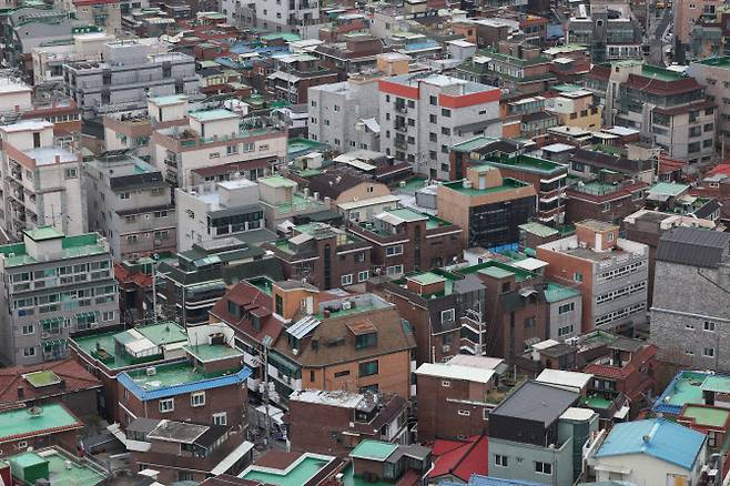 지난해 11월 29일 오후 서울 은평구 한 빌라촌의 모습. (사진=연합뉴스)