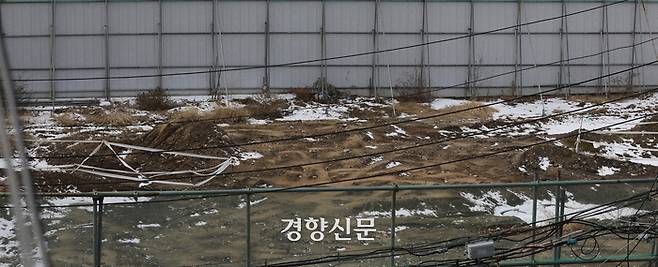 지난 12월29일 태영건설의 서울 성수동2가 건설현장. 정효진 기자