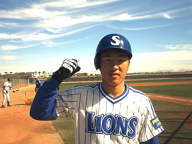 ▲ 신인 시절 최형우 ⓒ 삼성 라이온즈