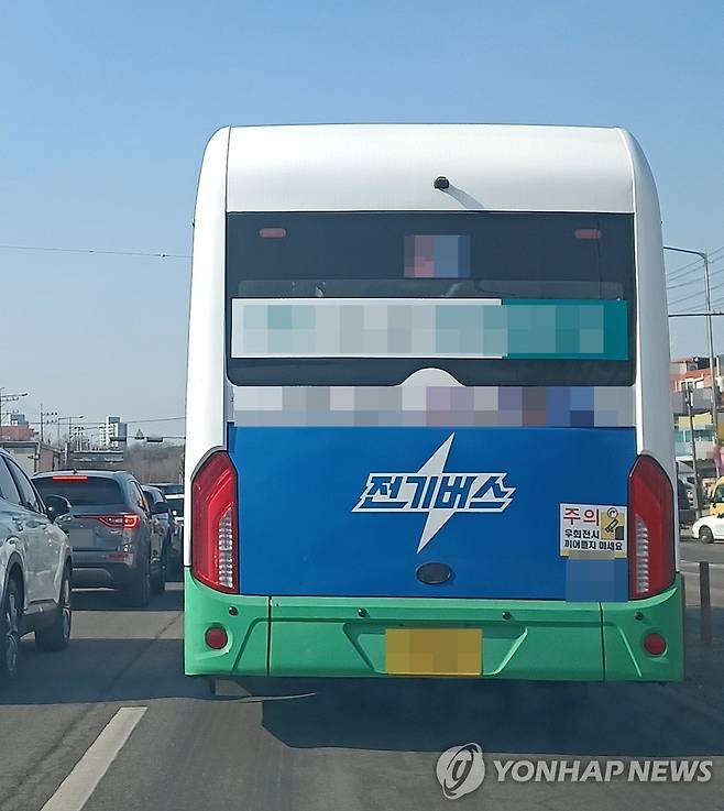 전기버스 [연합뉴스 자료사진]