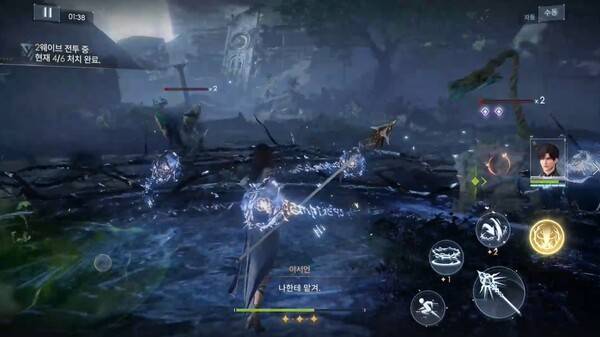 - 파트너와 함께 진행하는 2인 전투 콘텐츠