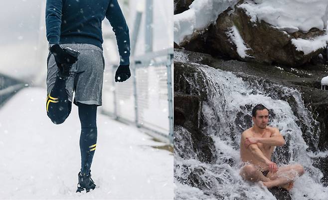 차가운 얼음물에 몸을 담그는 이른바 '콜드 플런지(cold plunge)'가 운동 후 염증을 줄여주는 데 도움이 된다고 주장하는 사람들이 있다. 과연 괜찮을까? [사진=게티이미지뱅크]