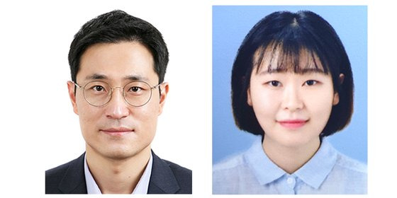 ▲(왼쪽부터) 구형준 교수, 김지혜 박사