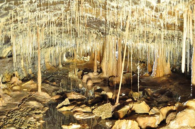 제주 설화와 자연의 길-당처물동굴