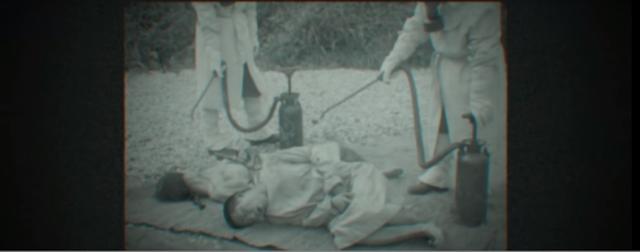 드라마 '경성크리처'에 나오는 일본군의 전쟁포로 생체실험 모습. 넷플릭스 영상 캡처