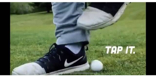 해외 유튜브에서 소개되고 있는 '알까기 도구'. GOLFMATES캡처