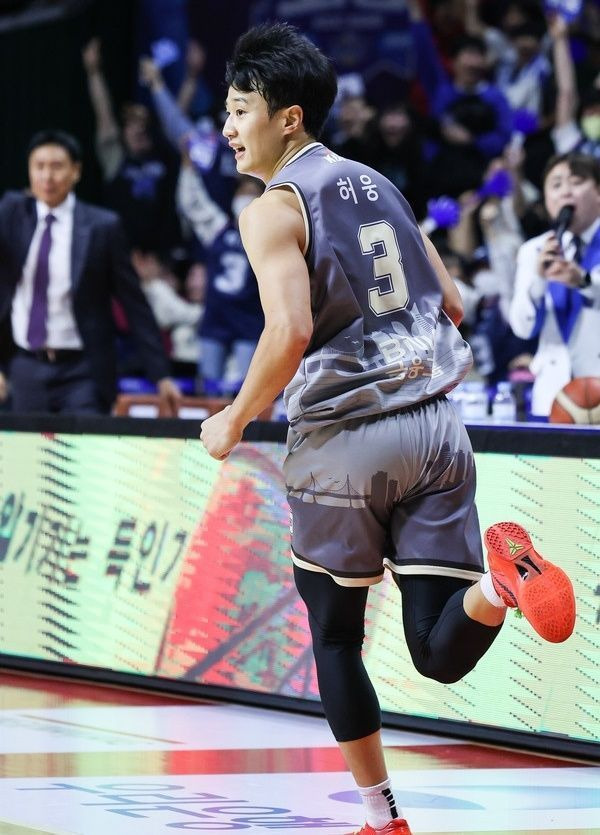 부산 KCC 허웅. ⓒ KBL