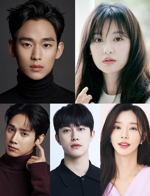 ‘눈물의 여왕’이 김수현, 김지원, 박성훈, 곽동연, 이주빈과 함께 2024년을 장악할 가슴 벅찬 로맨스를 그린다. 사진=각 소속사