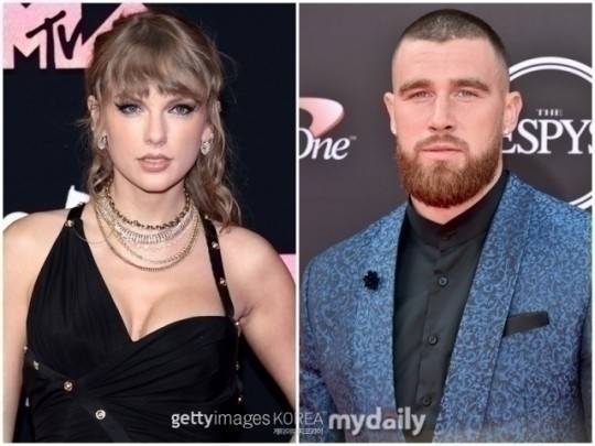 테일러 스위프트, 트레비스 켈시/게티이미지코리아