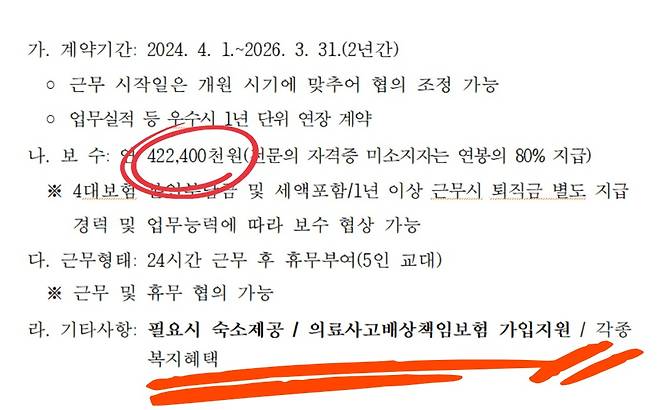 충북 단양군 보건의료원 채용공고 내용[단양군보건소 제공]