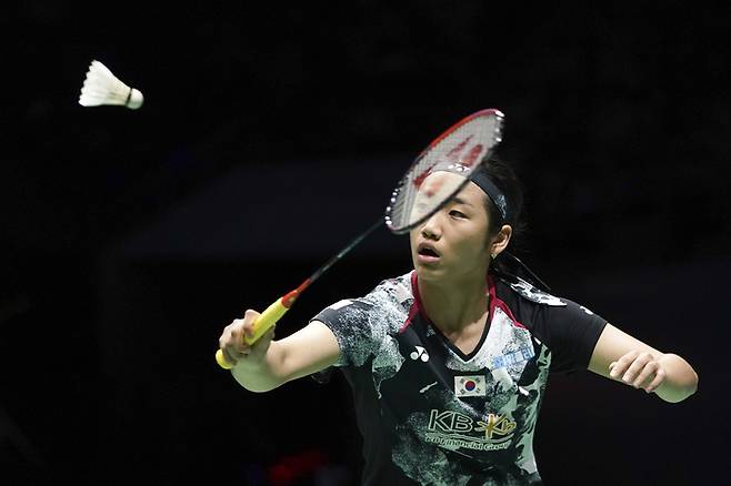 안세영의 리턴샷. 쿠알라룸푸르|AP 연합뉴스