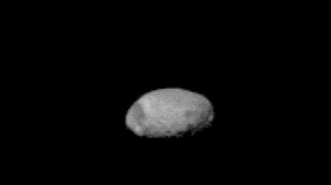 화성 궤도선 오디세이가 촬영한 화성의 위성 포보스. 나사 제공