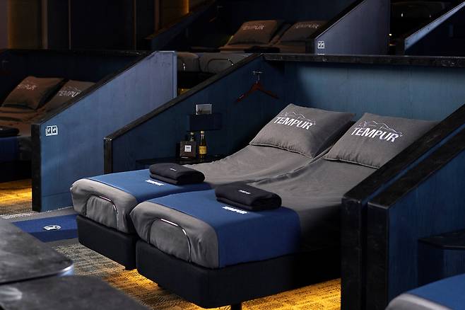 CGV operates the Temper Cinema which features reclining beds. (CGV)