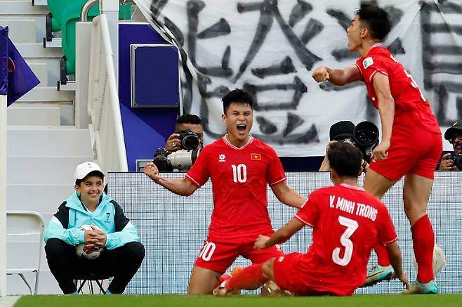 베트남 축구 대표팀. 연합뉴스