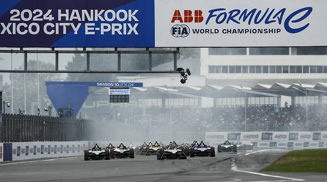 ◇포뮬러 E 2024 한국 멕시코시티 E-PRIX 대회 장면. 사진제공=한국타이어