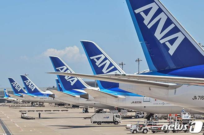 전일본공수(ANA)항공기 <자료 사진> ⓒ AFP=뉴스1