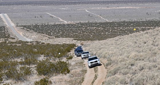 현대차·기아가 미국 캘리포니아주 사막에서 운영하고 있는 모하비 주행시험장. 사진 현대차그룹