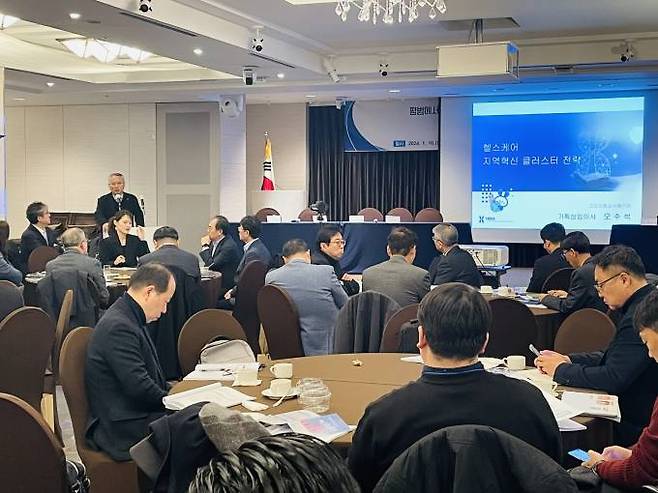 오수석 심사평가원 기획상임이사는 지난 16일 서울 중구 로얄호텔서울에서 진행된 ‘빅리더 AI FESTA 성과공유회 및 초거대 AI 시대의 지역균형발전 포럼’에 참석했다. 건강보험심사평가원