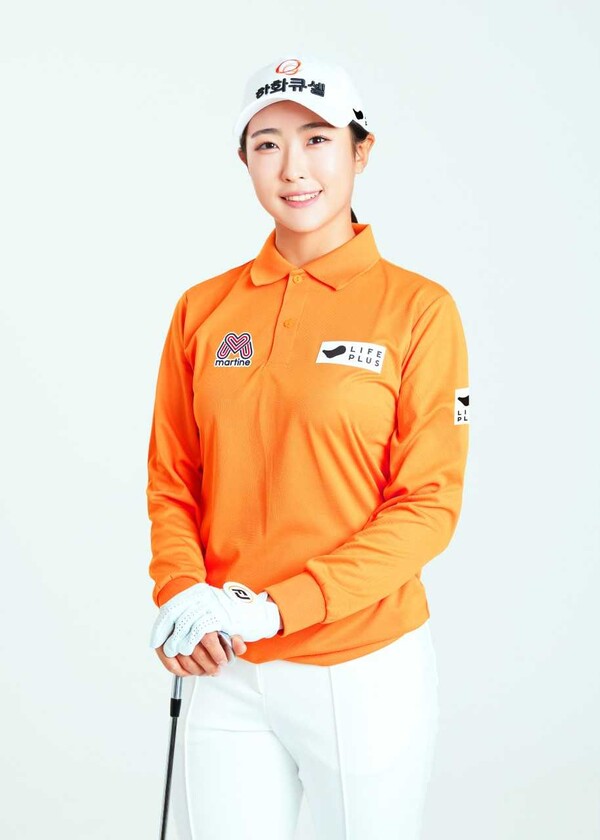 2023시즌 KLPGA 투어 TOP10을 총 6번 기록하며 성장세를 보였던 김민주(21)는 한화큐셀 골프단에 신규 영입으로 24시즌 투어에서 큰 활약을 기대하고 있다. 사진┃한화큐셀 골프단