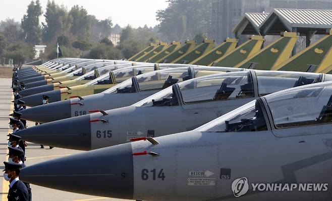 파키스탄군의 JF-17 전투기 [EPA 연합뉴스자료사진. 재판매 및 DB 금지]