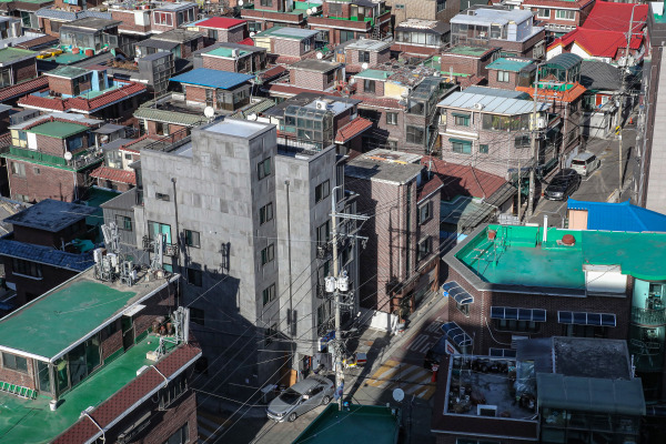 서울시 강북구 번동 일대 저층 주거지들이 밀집해있다. 사진은 기사와 무관. [연합]