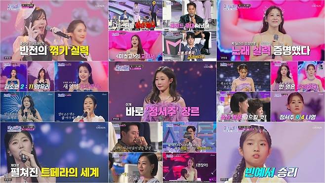 18일 방송된 TV조선 ‘미스트롯3’ 방송화면 캡처.