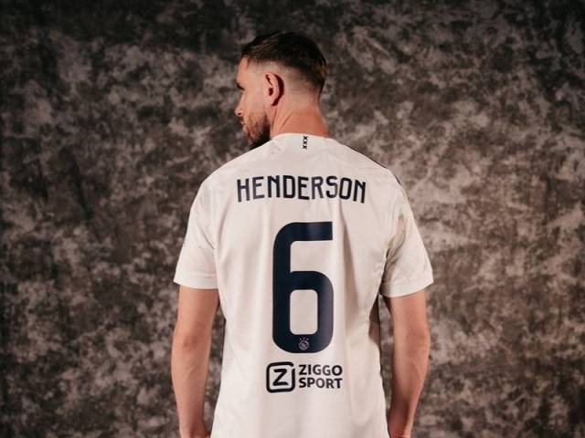 조던 헨더슨./AFC 아약스 홈페이지 