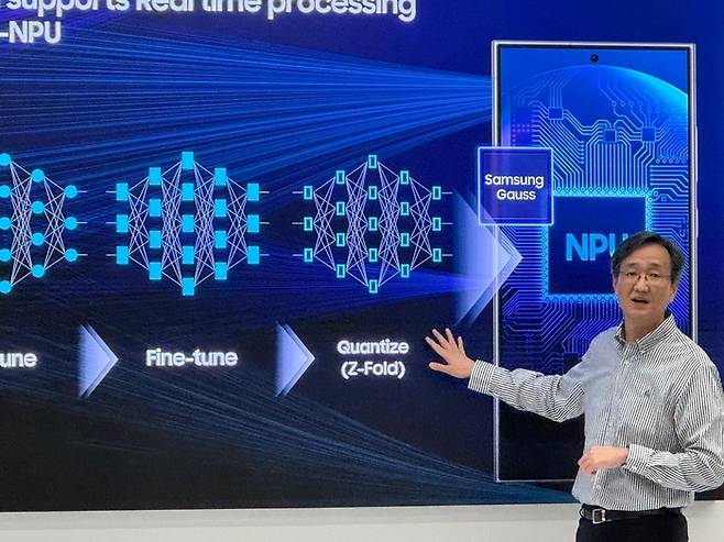 Kim Young-jip, vice president of the Language AI Team at Samsung Electronics’ MX Division [Photo by Yonhap]