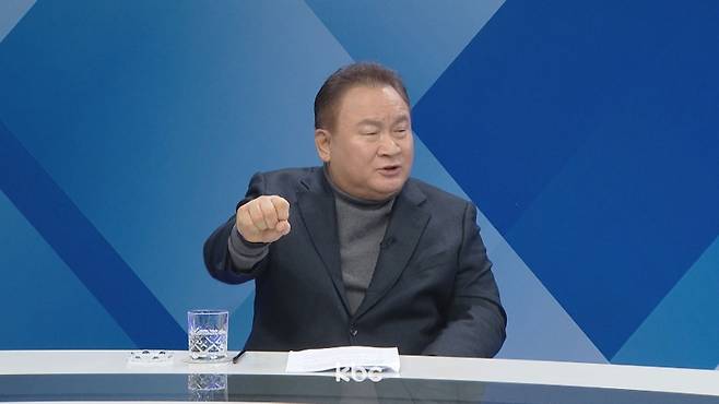 ▲24일 KBC '여의도초대석'에 출연한 이상민 의원