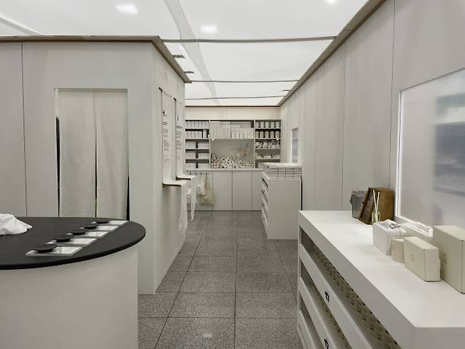 ‘우무’의 제주공항 팝업스토어 내부 (사진=제주관광공사)