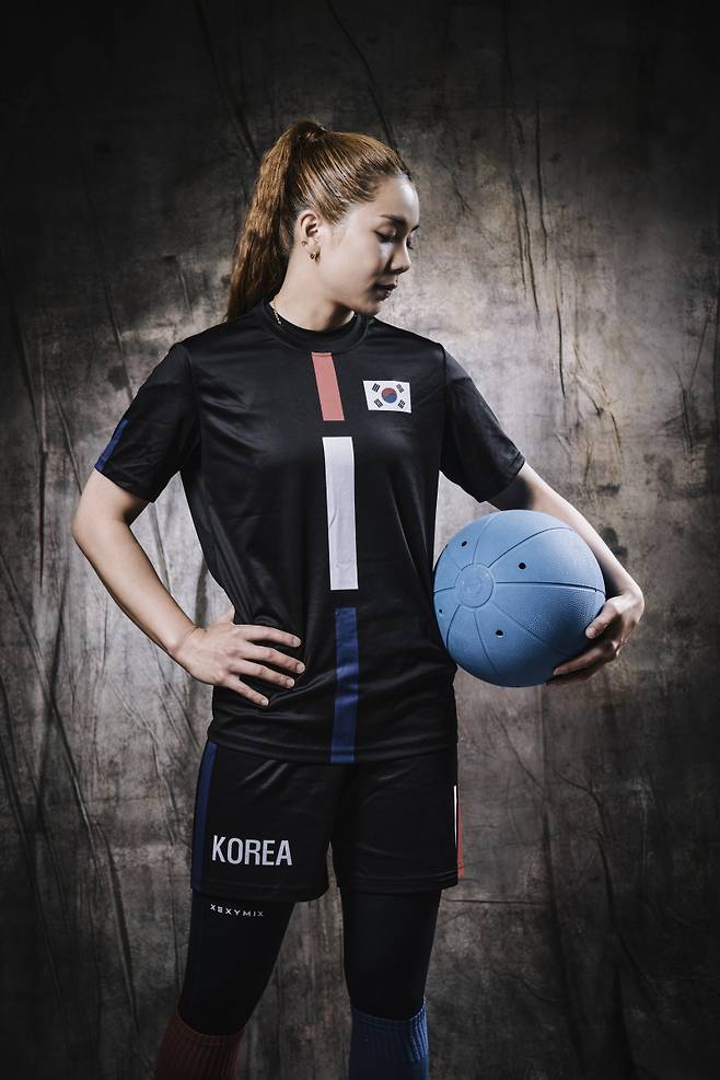 여자 골볼 대표팀 주장 김희진. 대한장애인체육회 제공