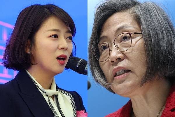 25일 괴한에 피습된 배현진 국민의힘 의원(왼쪽), 이수정 경기대 범죄심리학과 교수. / 사진=연합뉴스, 뉴스1