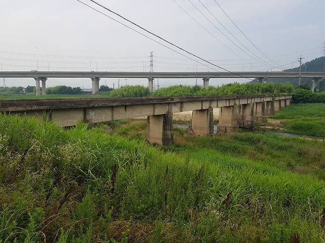 전남 담양군 봉산면 유산리에 있는 담양 증암철교. 담양군 향토문화유산으로 지정돼 있다. (사진=담양군 제공) *재판매 및 DB 금지
